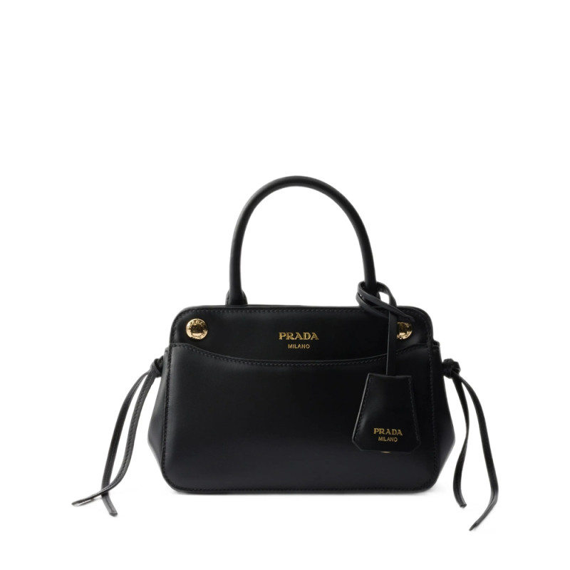 Prada Carry Mini Leather Handbag