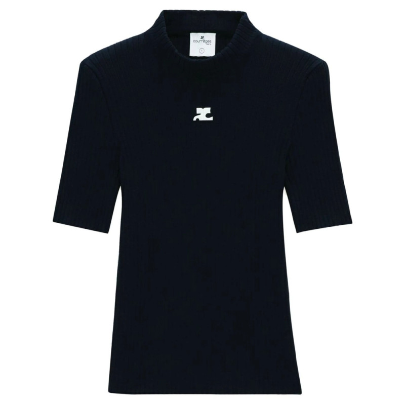 Courrèges Reedition Rib-knit Sweater