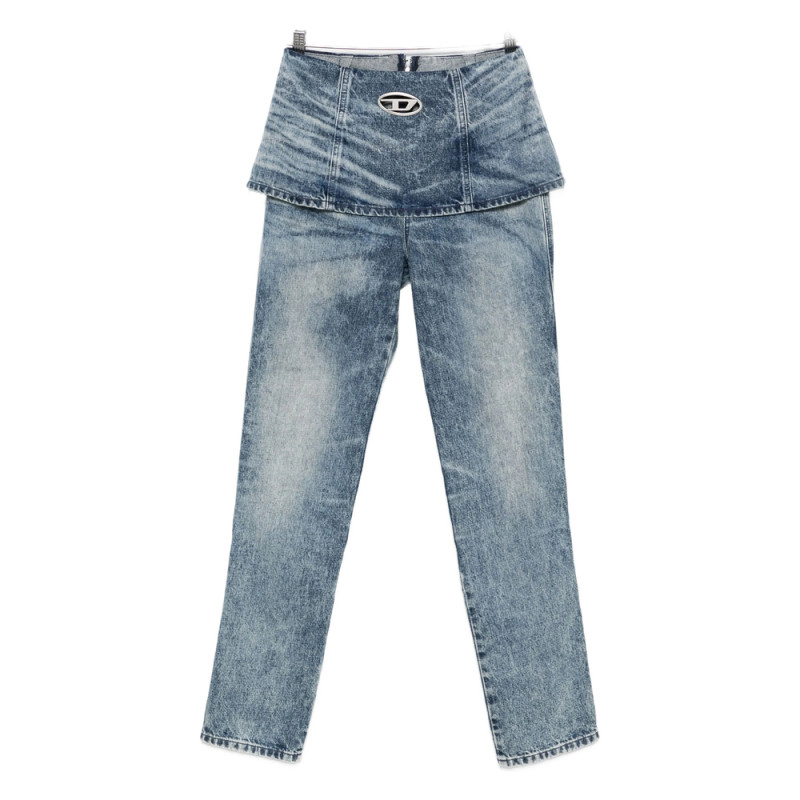 Diesel Overlapping-detail Jeans