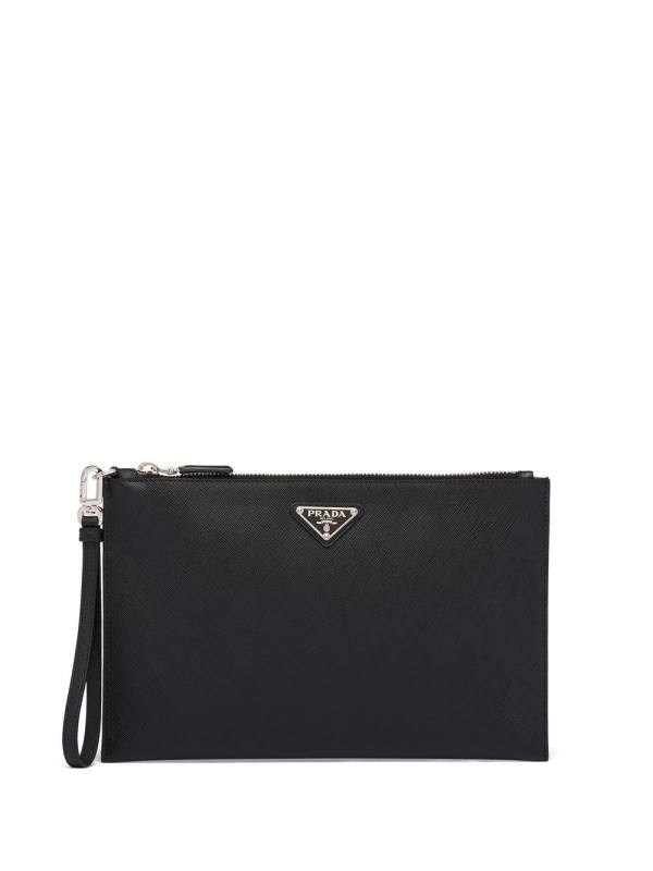 logo plaque clutch