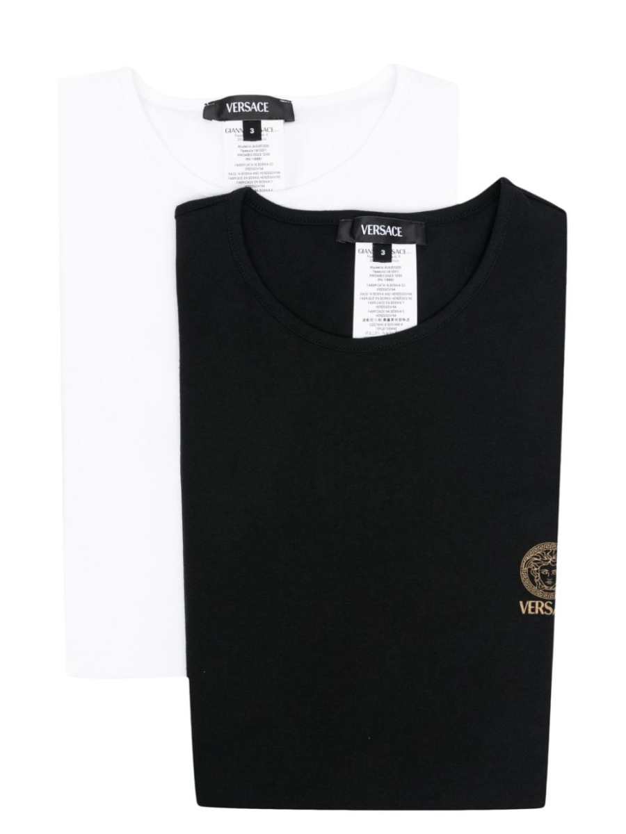 Medusa-print cotton T-shirt (pack of two)