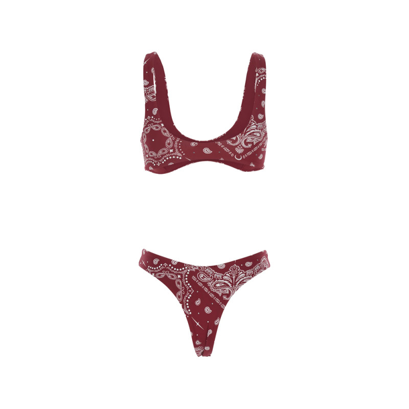 Venuja Paisley-print Bikini