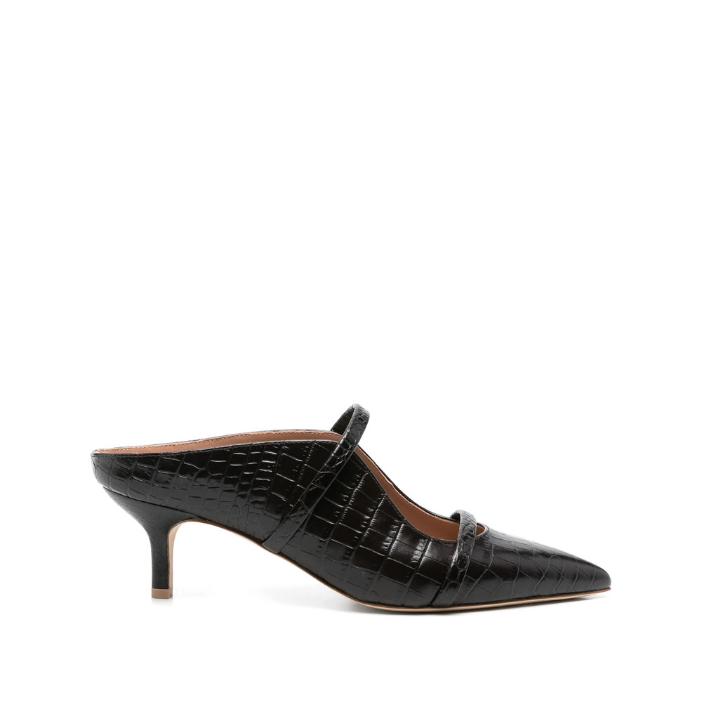 Malone Souliers 60mm Maureen Pointed Strap Mules