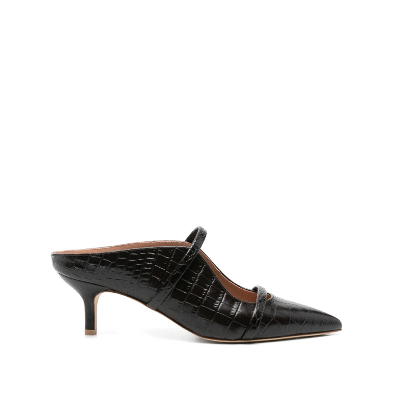 Malone Souliers 60mm Maureen Pointed Strap Mules