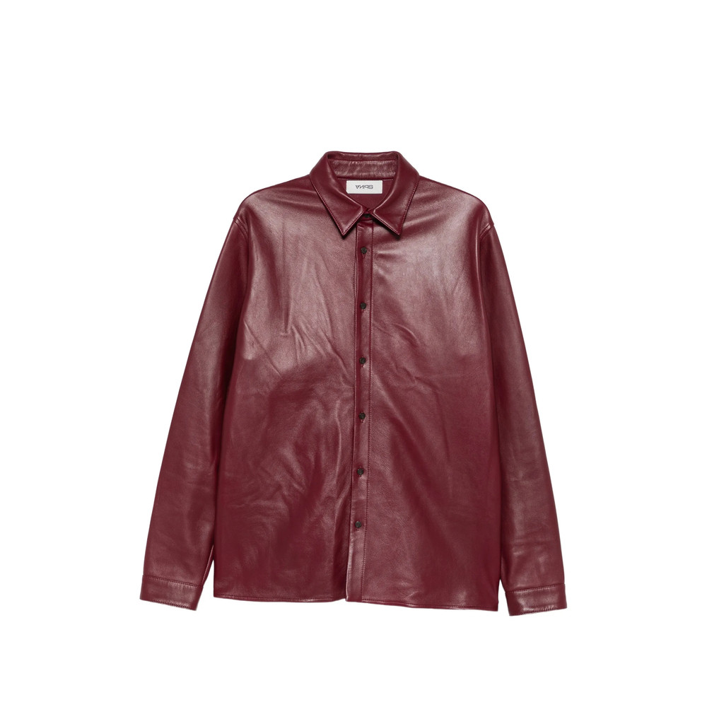 Anips Serge Leather Shirt