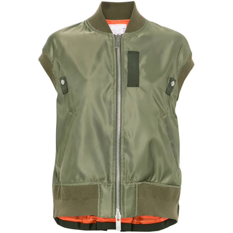 Sacai Box-pleat Detail Vest