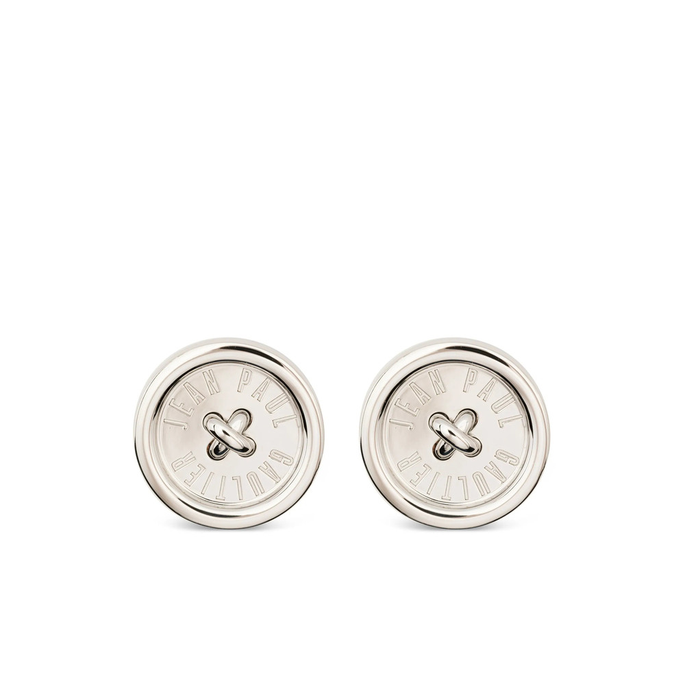 Jean Paul Gaultier Button Earrings