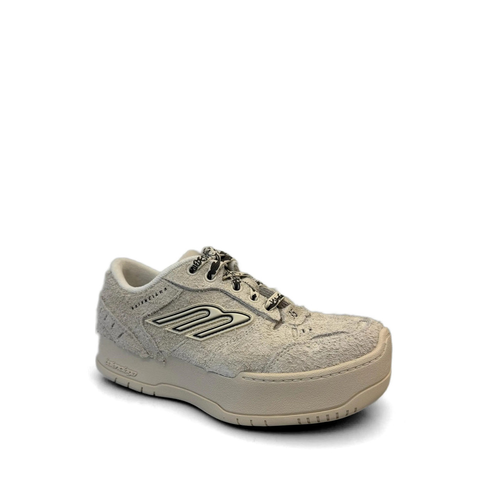 Balenciaga Ela's Hamptons Logo Platform Sneakers