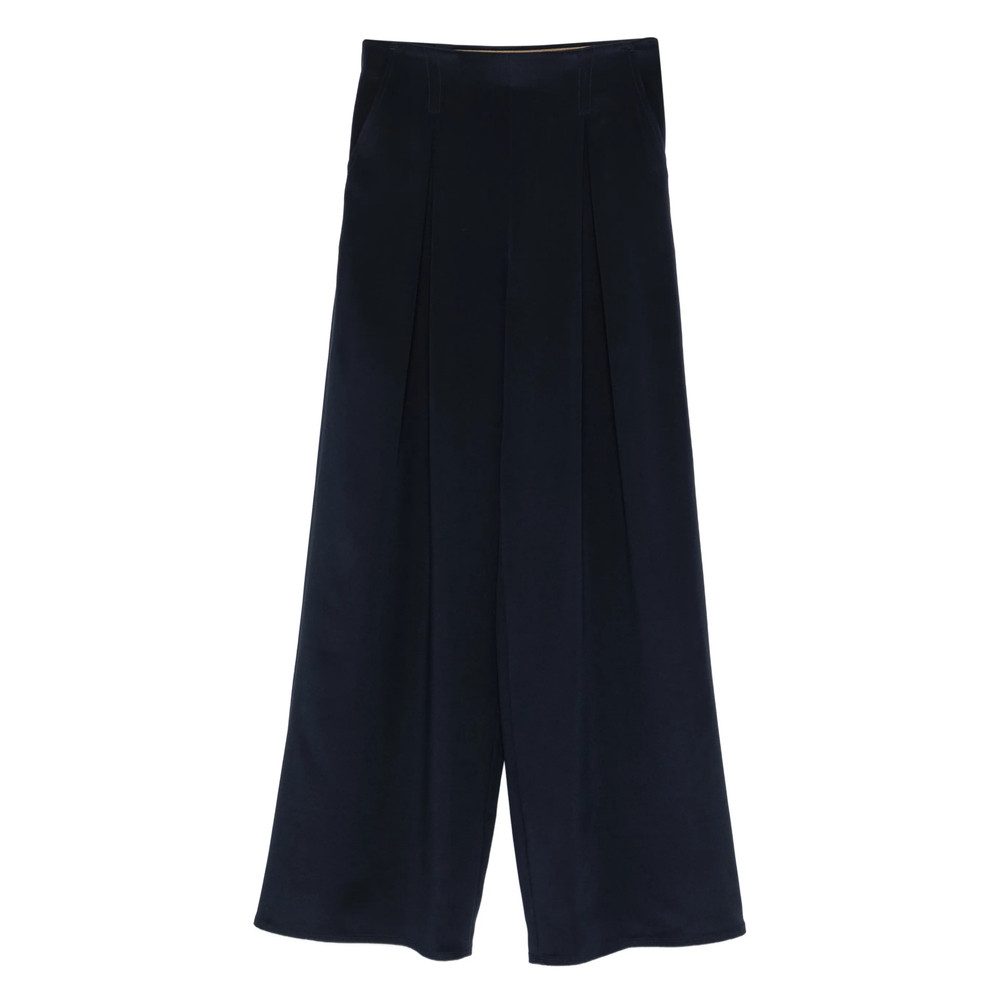 Max Mara Pleated Pallazzo Pants