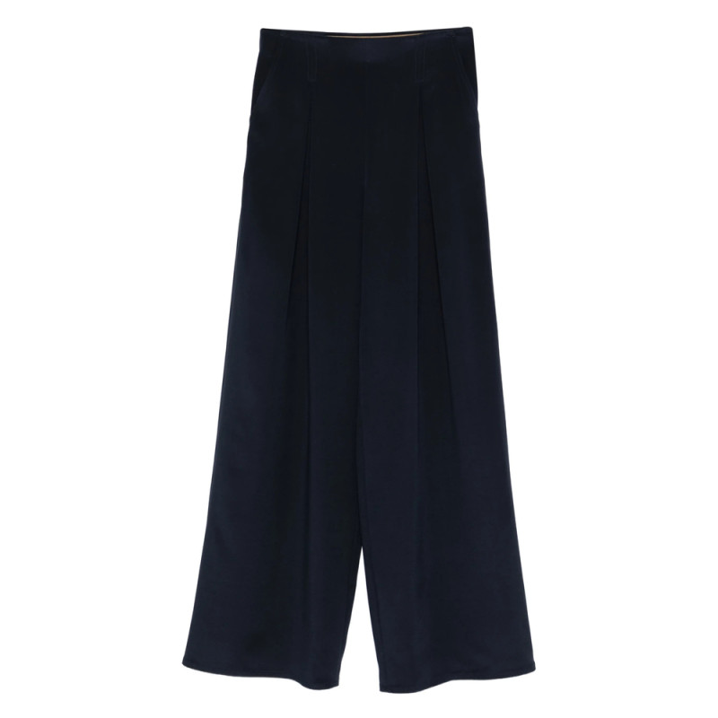 Max Mara Pleated Pallazzo Pants