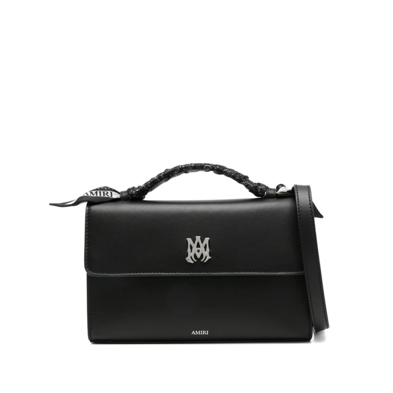 Amiri Logo-plaque Leather Tote Bag