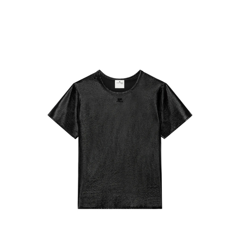 Courrèges Logo-patch T-shirt