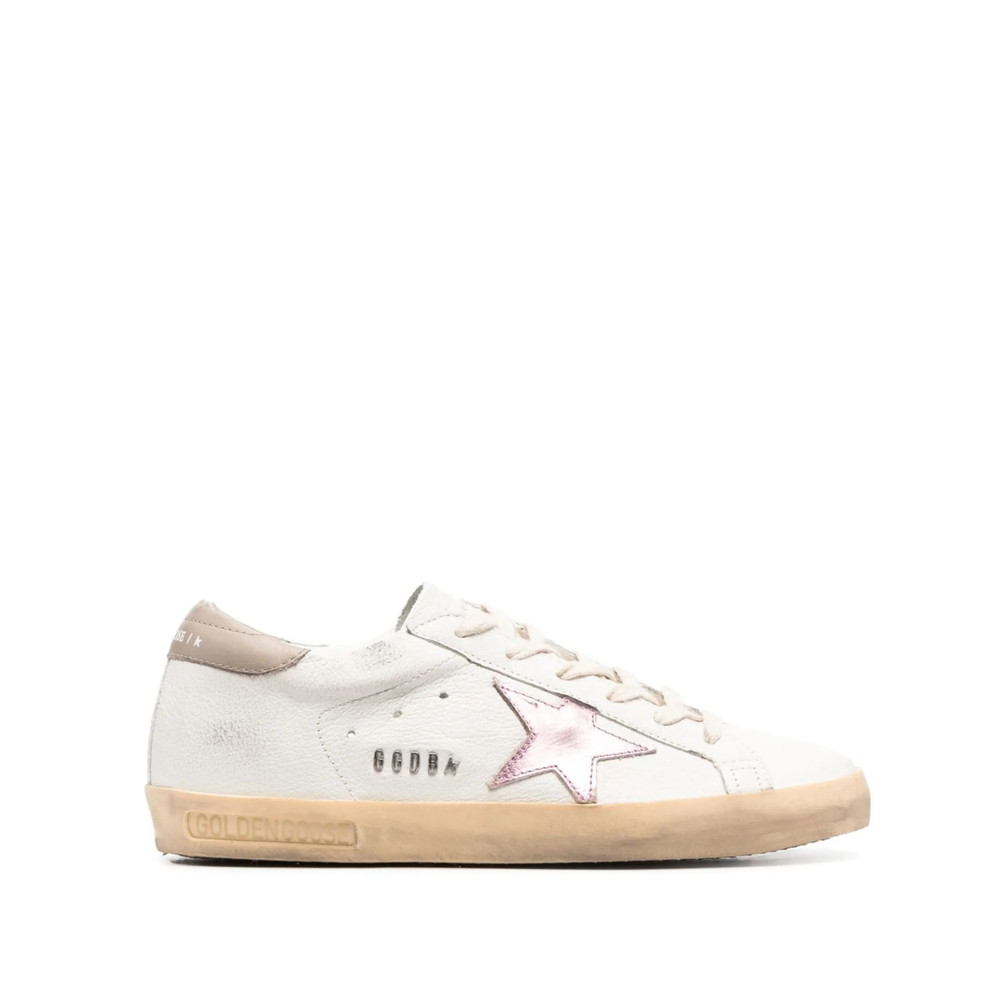 Golden Goose Super-Star Leather Sneakers