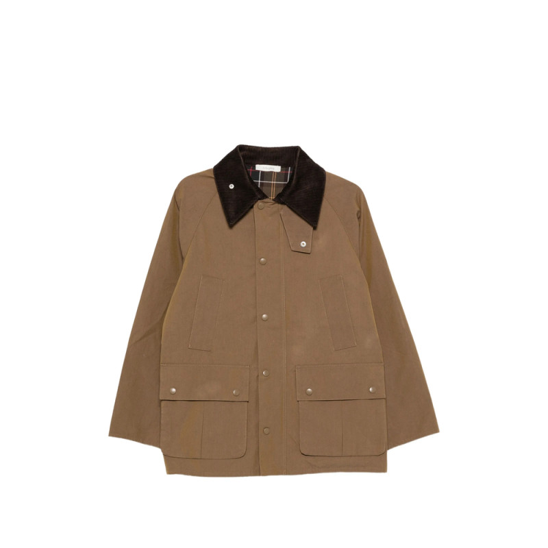 Jc Sophie Palma Corduroy-collar Flap-pocket Jacket