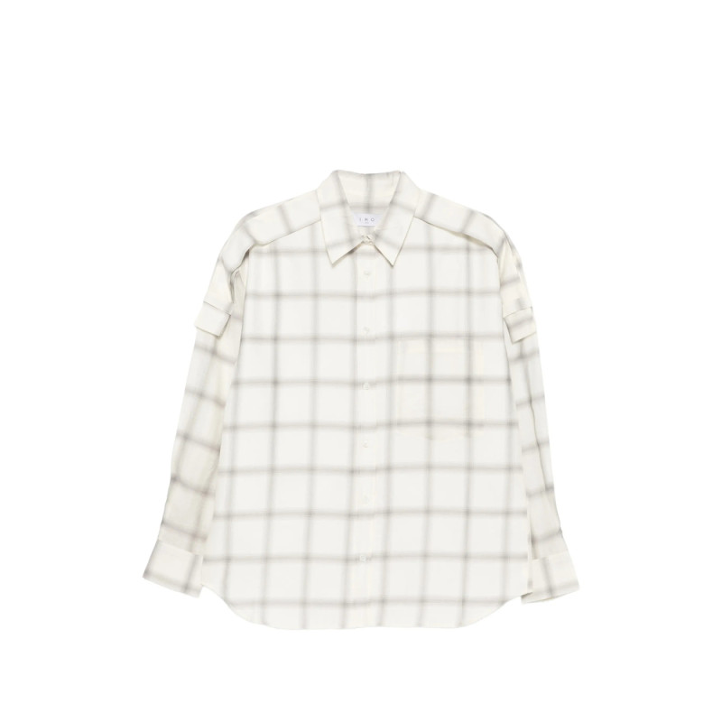 Iro Check-pattern Button-down Shirt