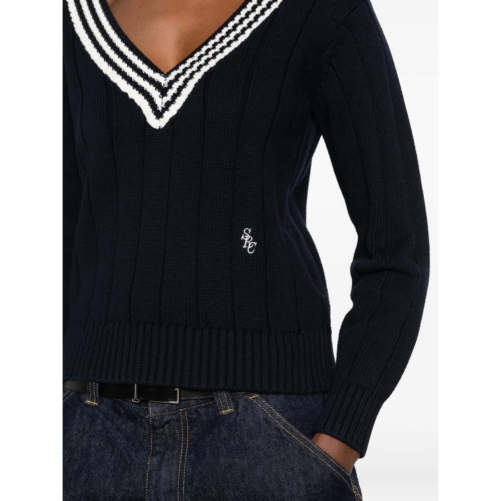 Sporty & Rich V-neck Sweater