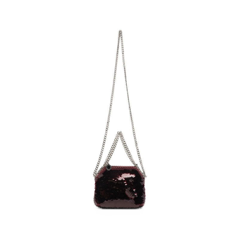 Stella Mccartney Falabella Sequin-embellished Shoulder Bag