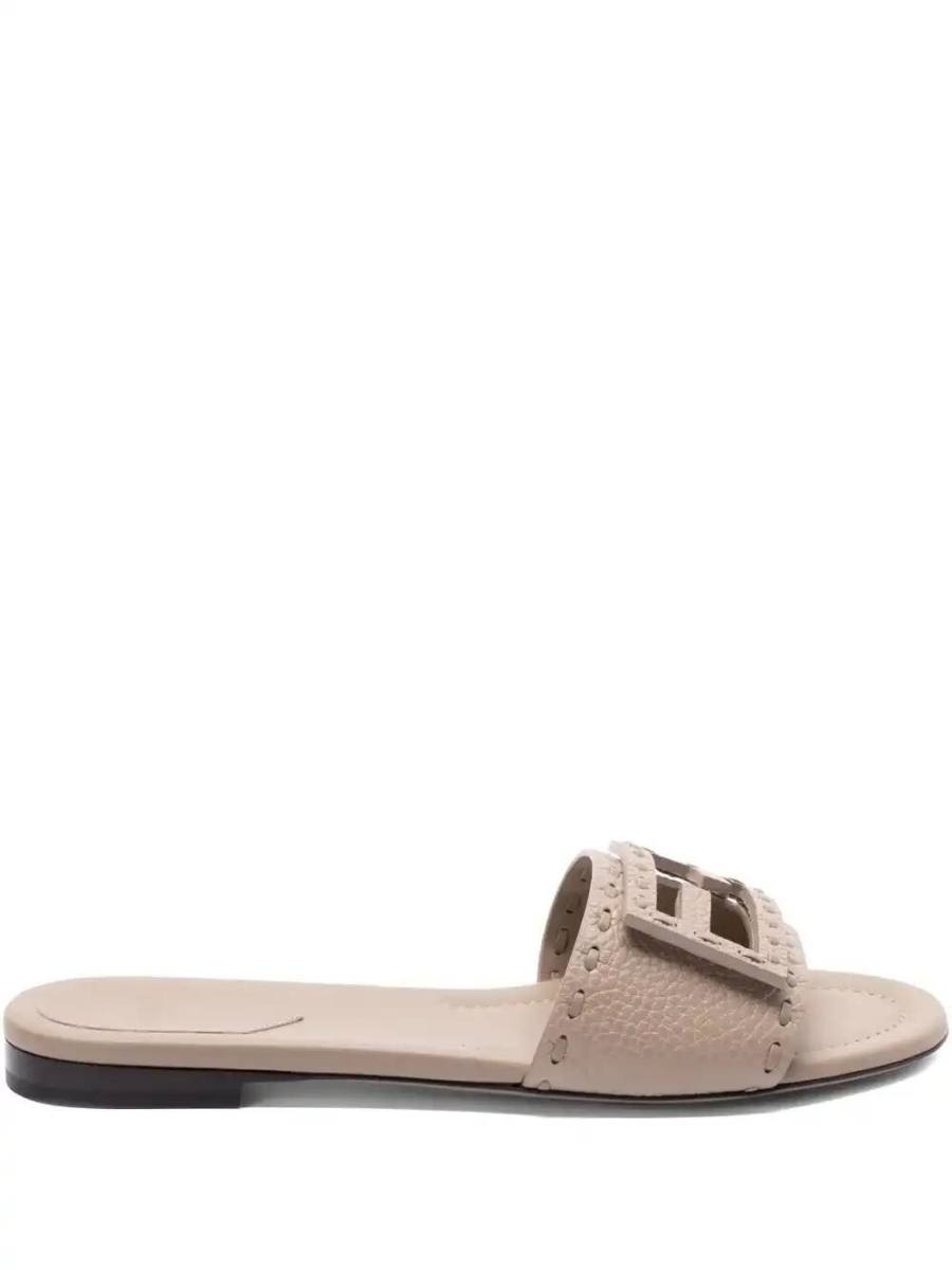 leather slides