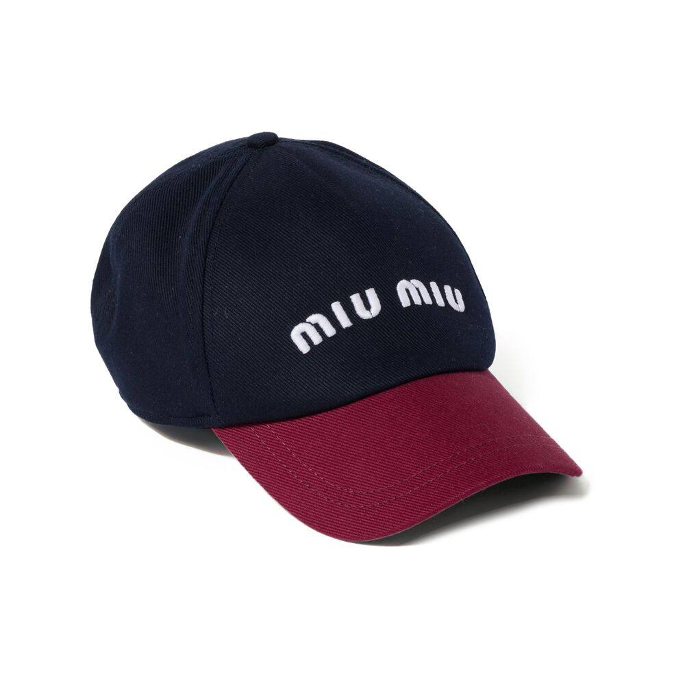 Miu Miu Drill Baseball Cap