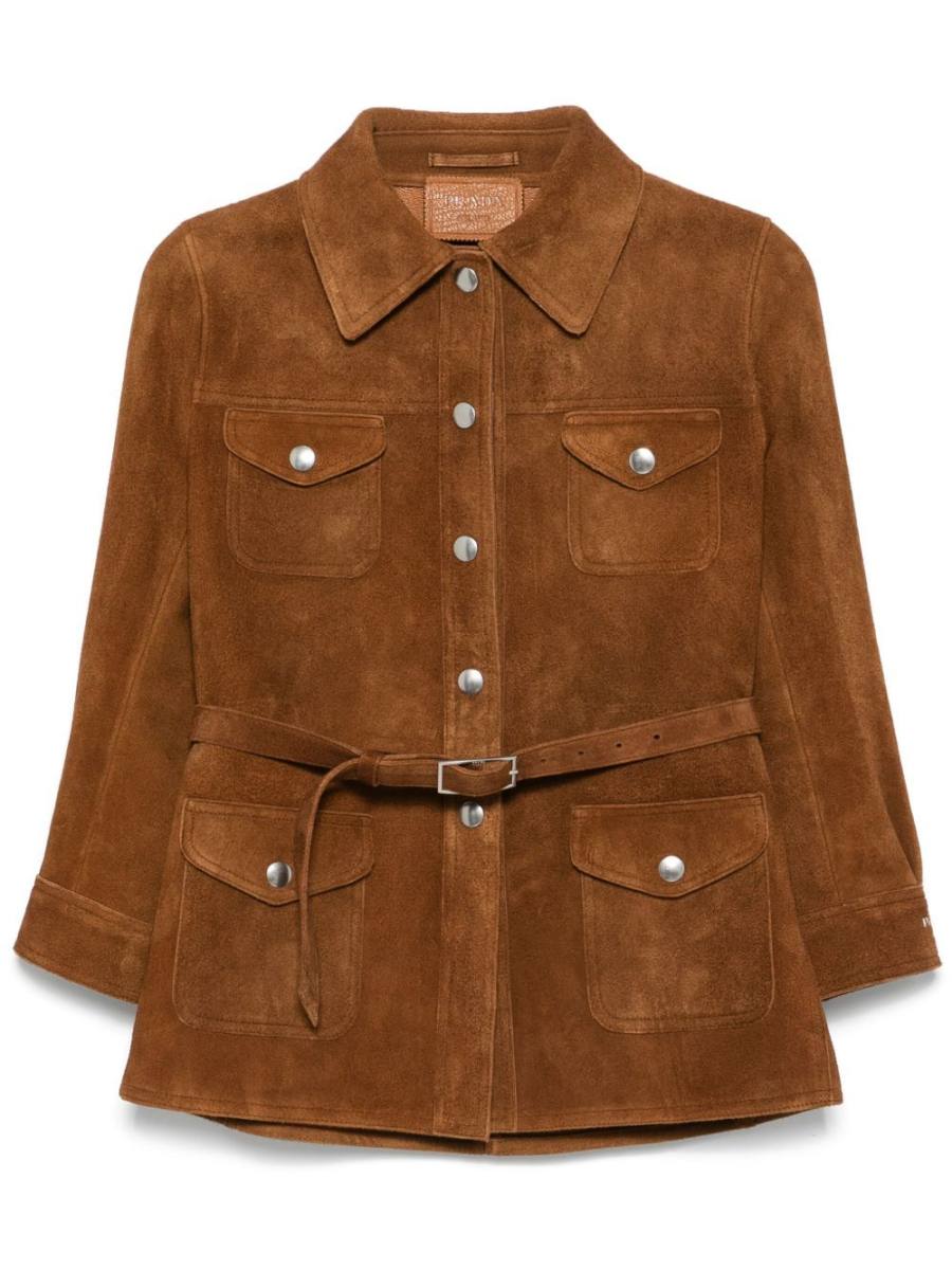 belted jacket