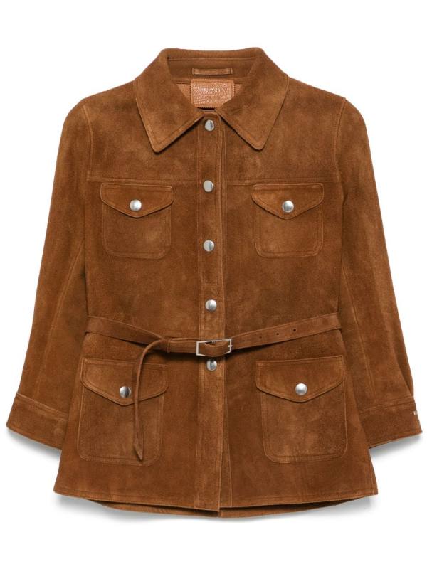 belted jacket
