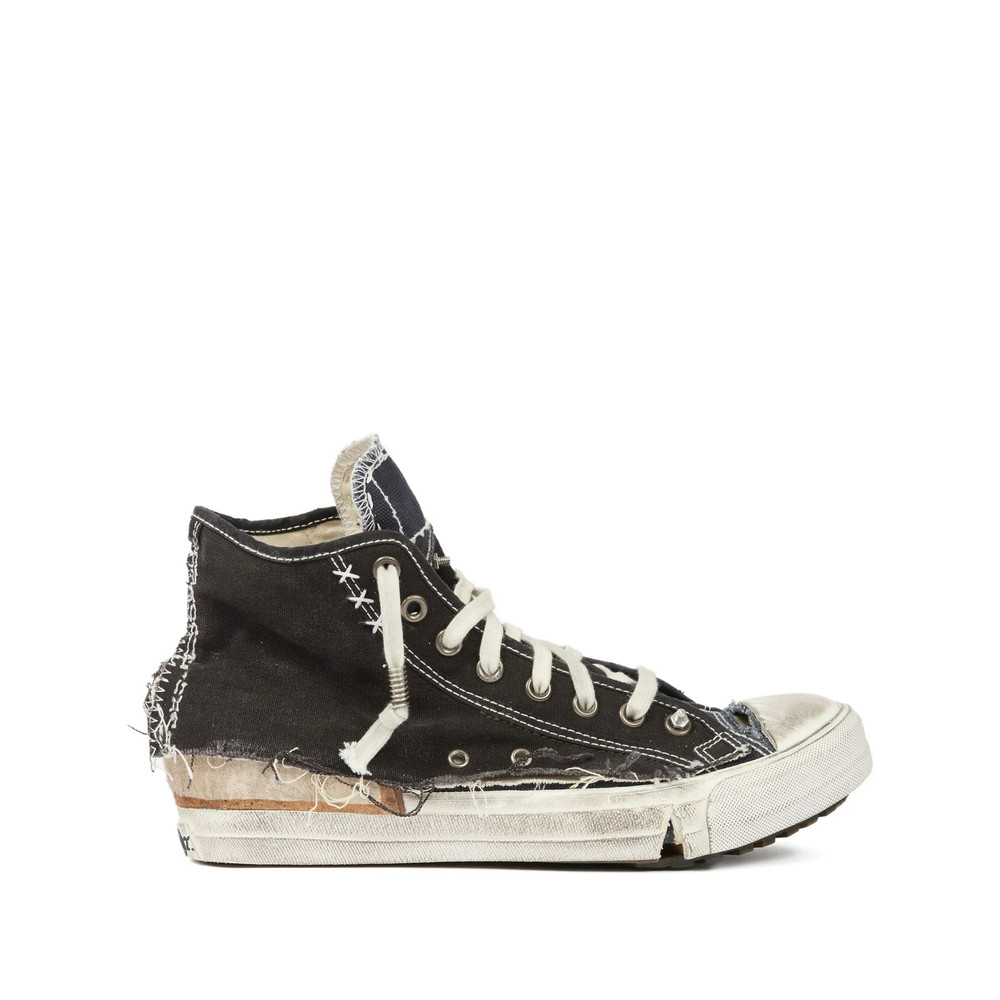 Maison Margiela Distressed High-top Sneakers