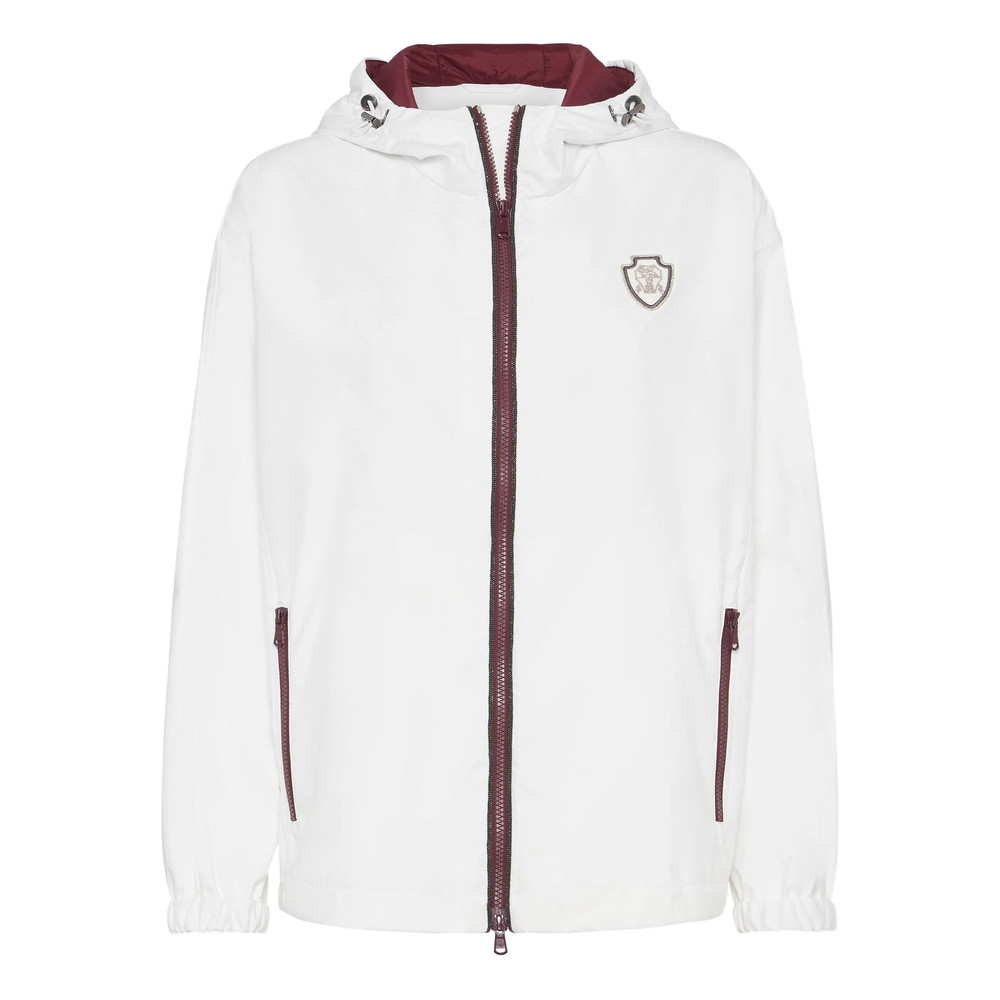 Brunello Cucinelli Logo-patch Hooded Jacket