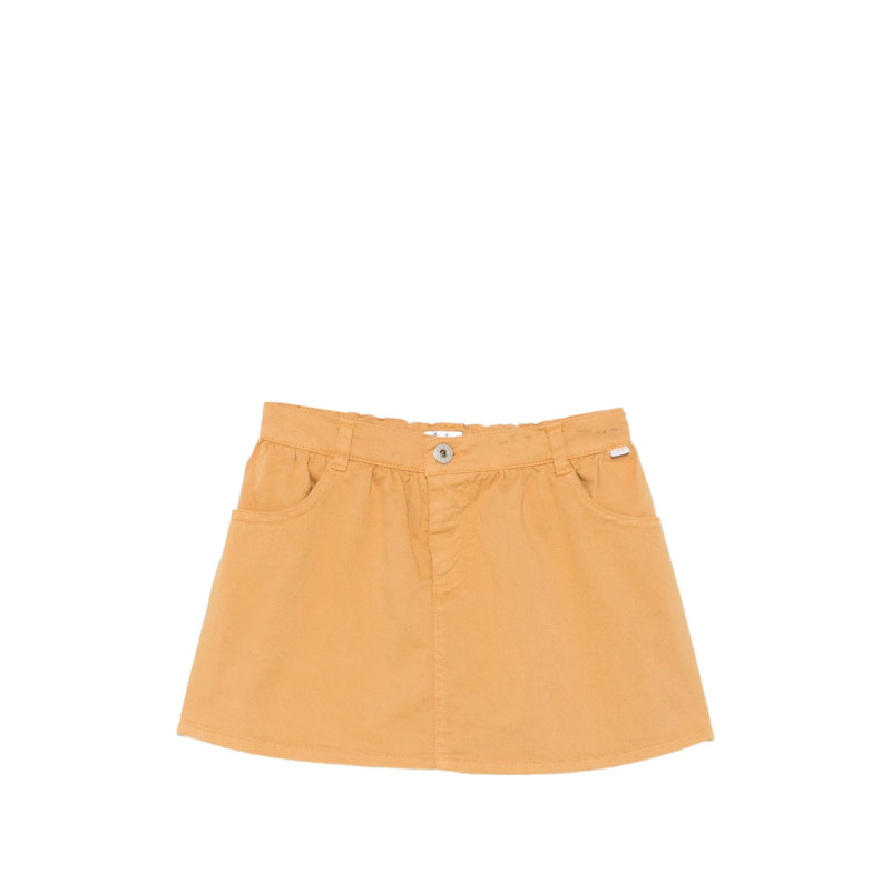 Il Gufo Cotton Mini Skirt