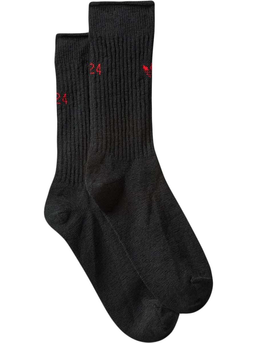Heavy logo socks