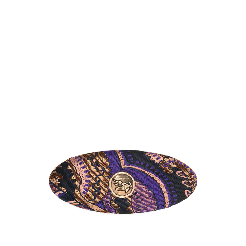 Etro Paisley Logo Hair Accessory