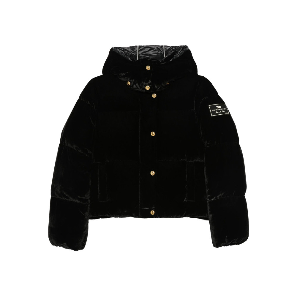Elisabetta Franchi Hooded Puffer Jacket