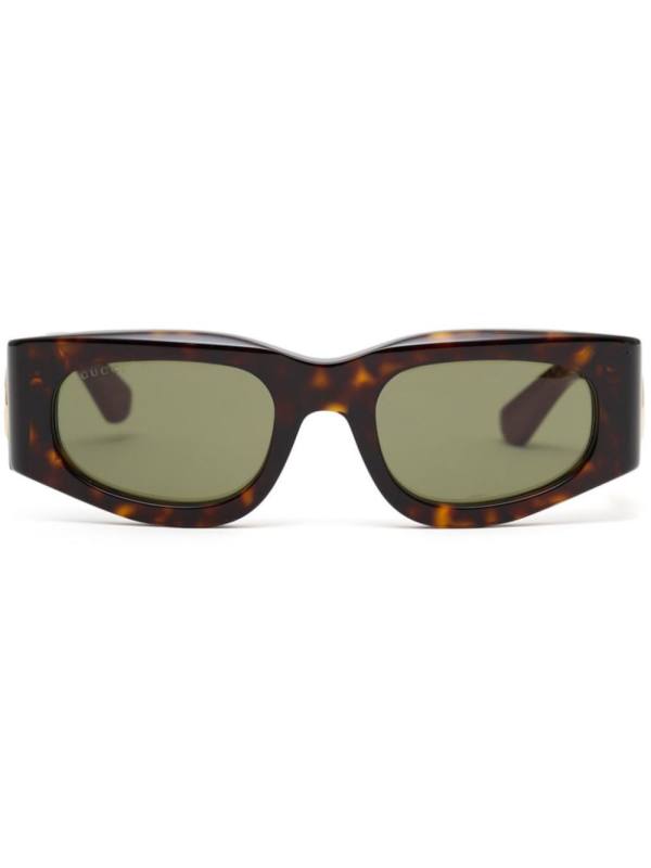 rectangular-frame sunglasses