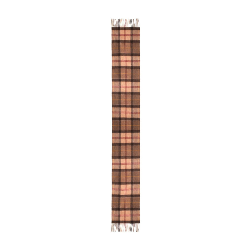 Barbour Fringed Plaid Scarf