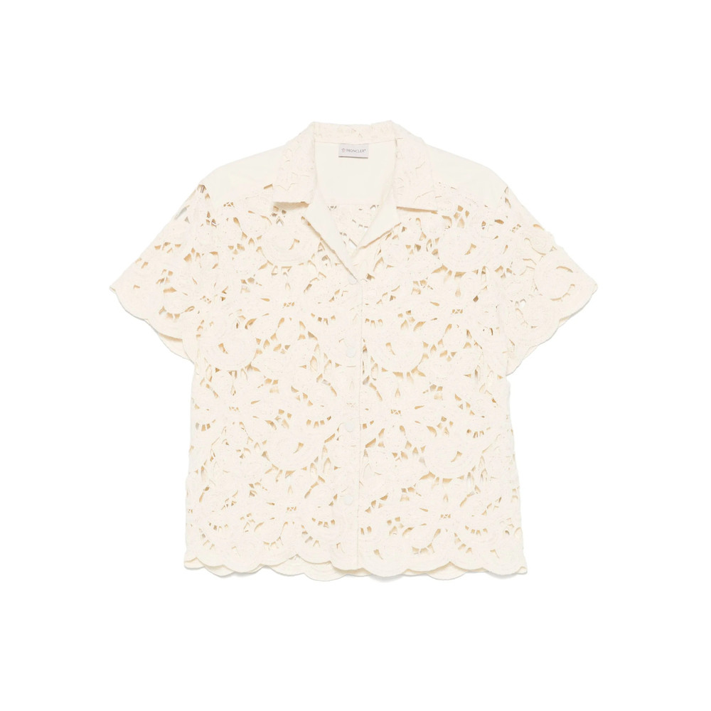 Moncler Floral Macramé Shirt