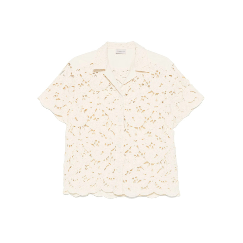 Moncler Floral Macramé Shirt