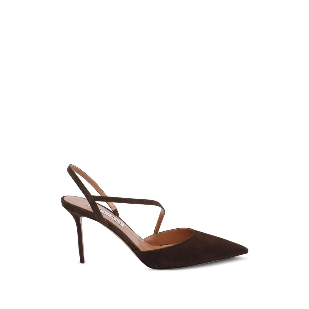 Aquazzura Dynasty Suede Pumps