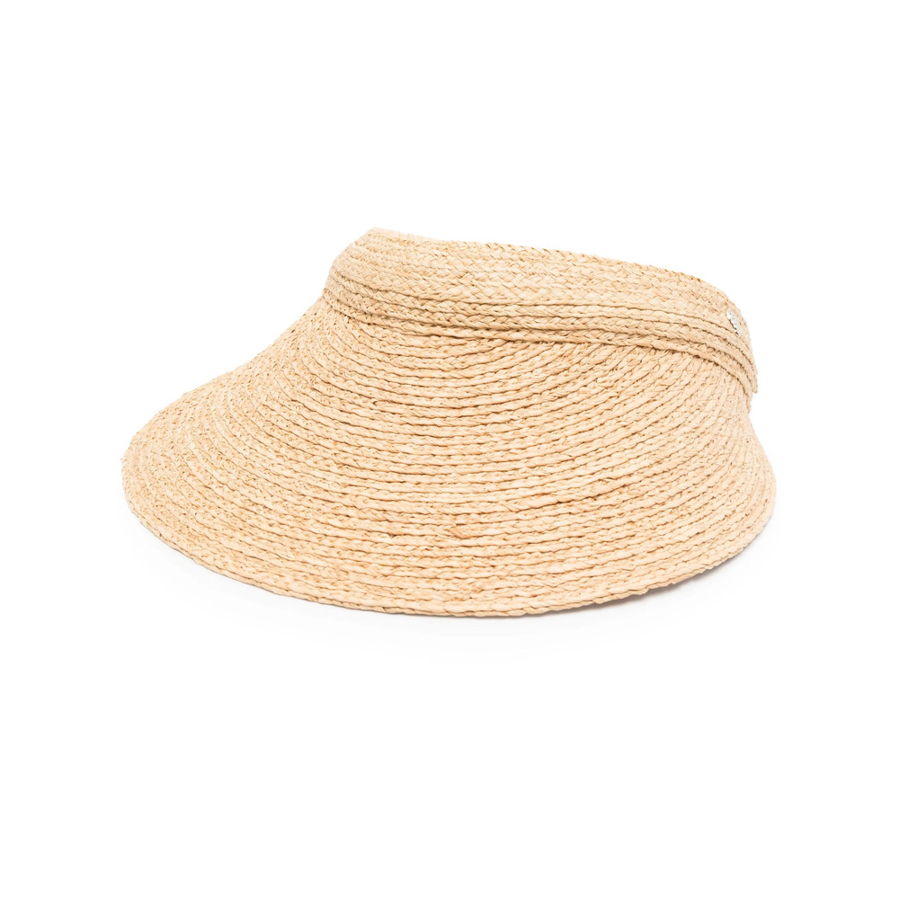 Helen Kaminski Interwoven Raffia Visor