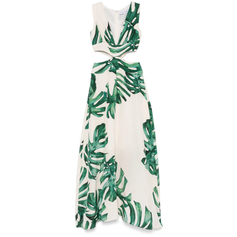 Raquel Diniz Cut-out Maxi Dress