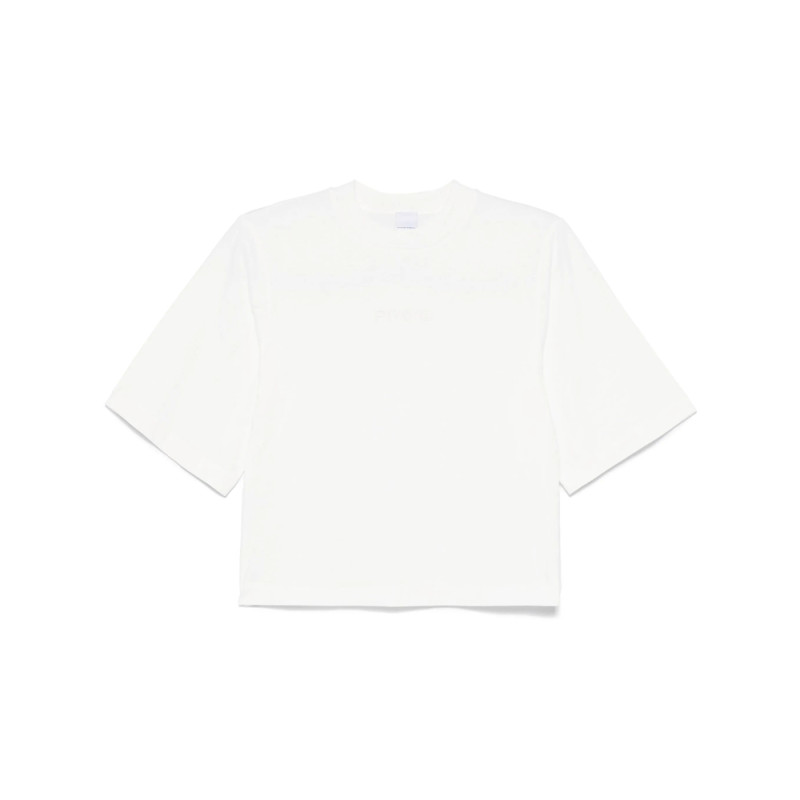 Pinko Embroidered-logo T-shirt