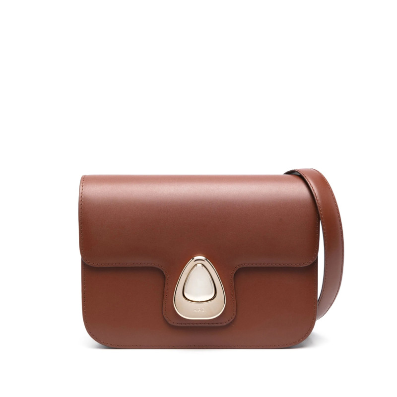 A. p.c. Astra Leather Shoulder Bag