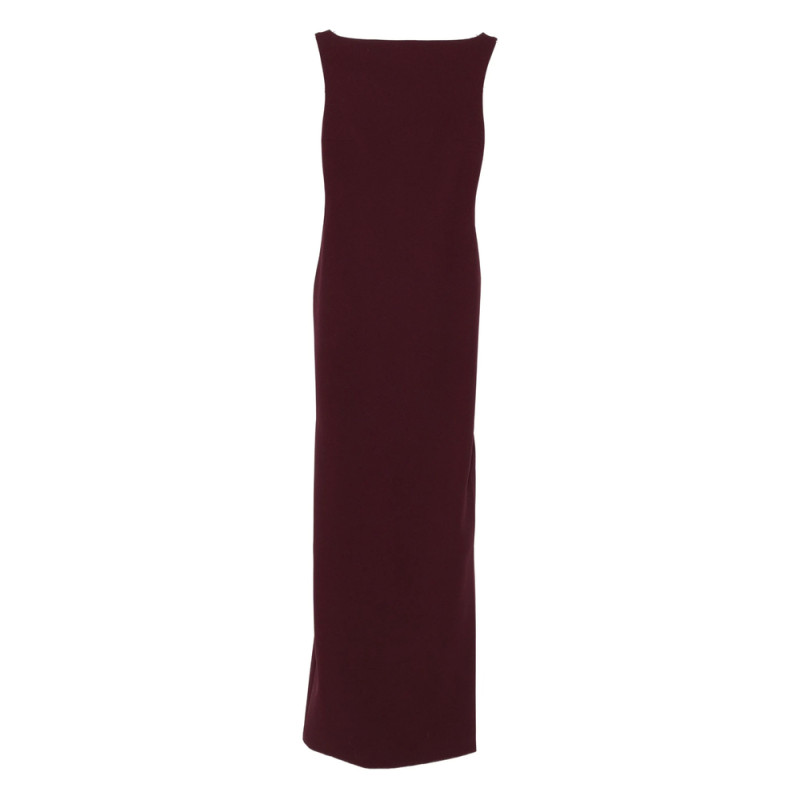 Solace London Sleeveless Boat-neck Maxi Dress