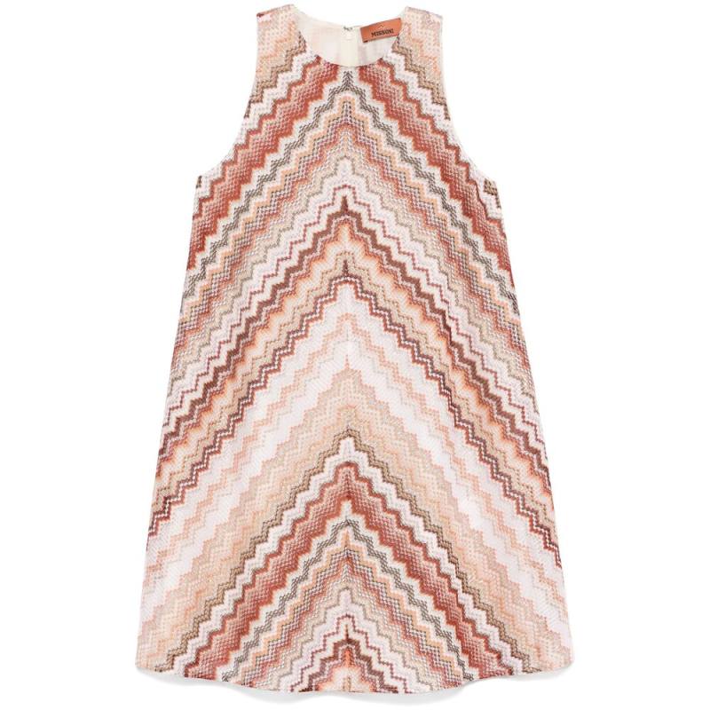 Missoni A-line Zigzag Patterned Dress