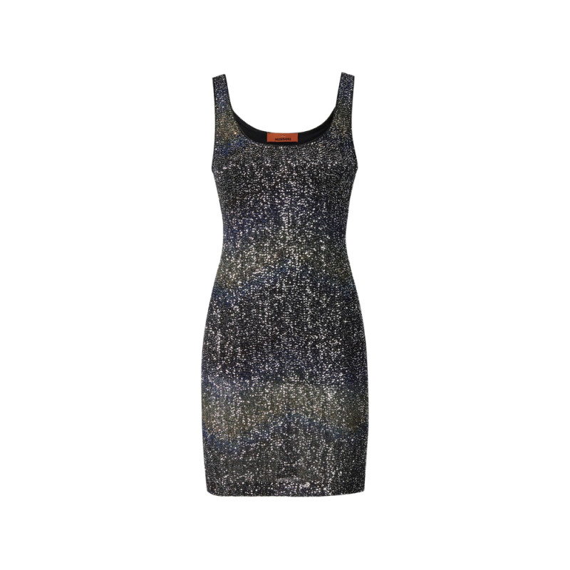 Missoni Sequin-embellished Zig-zag Mini Dress