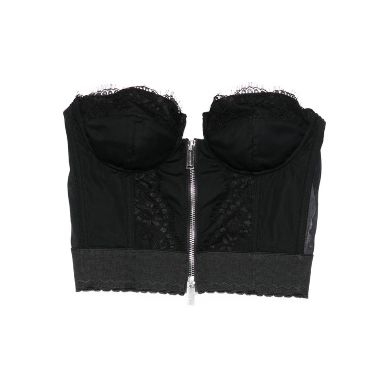 Dsquared2 Lace Zip-fastening Top