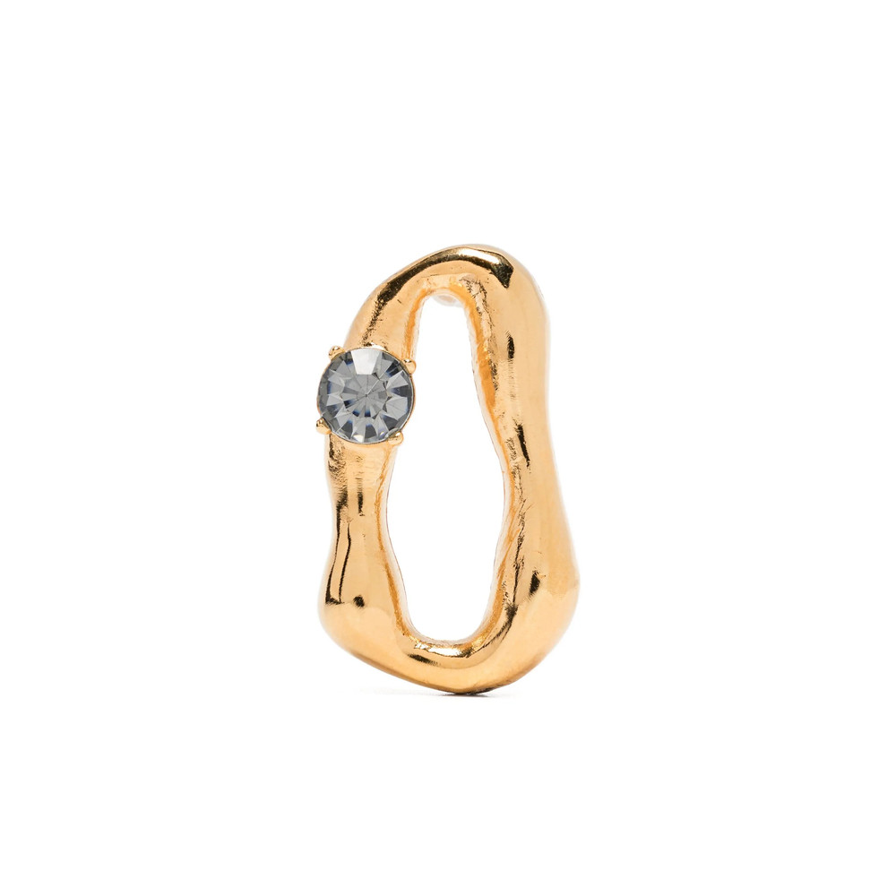 Forte Forte Sculped Crystal Earrings