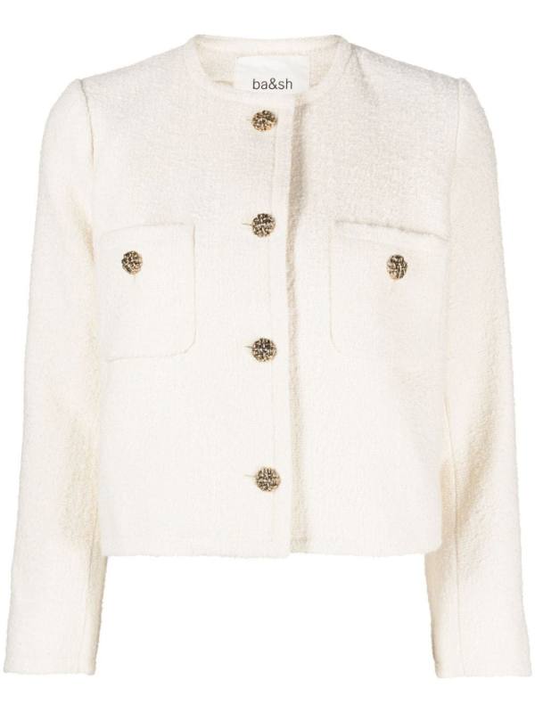 cropped tweed jacket