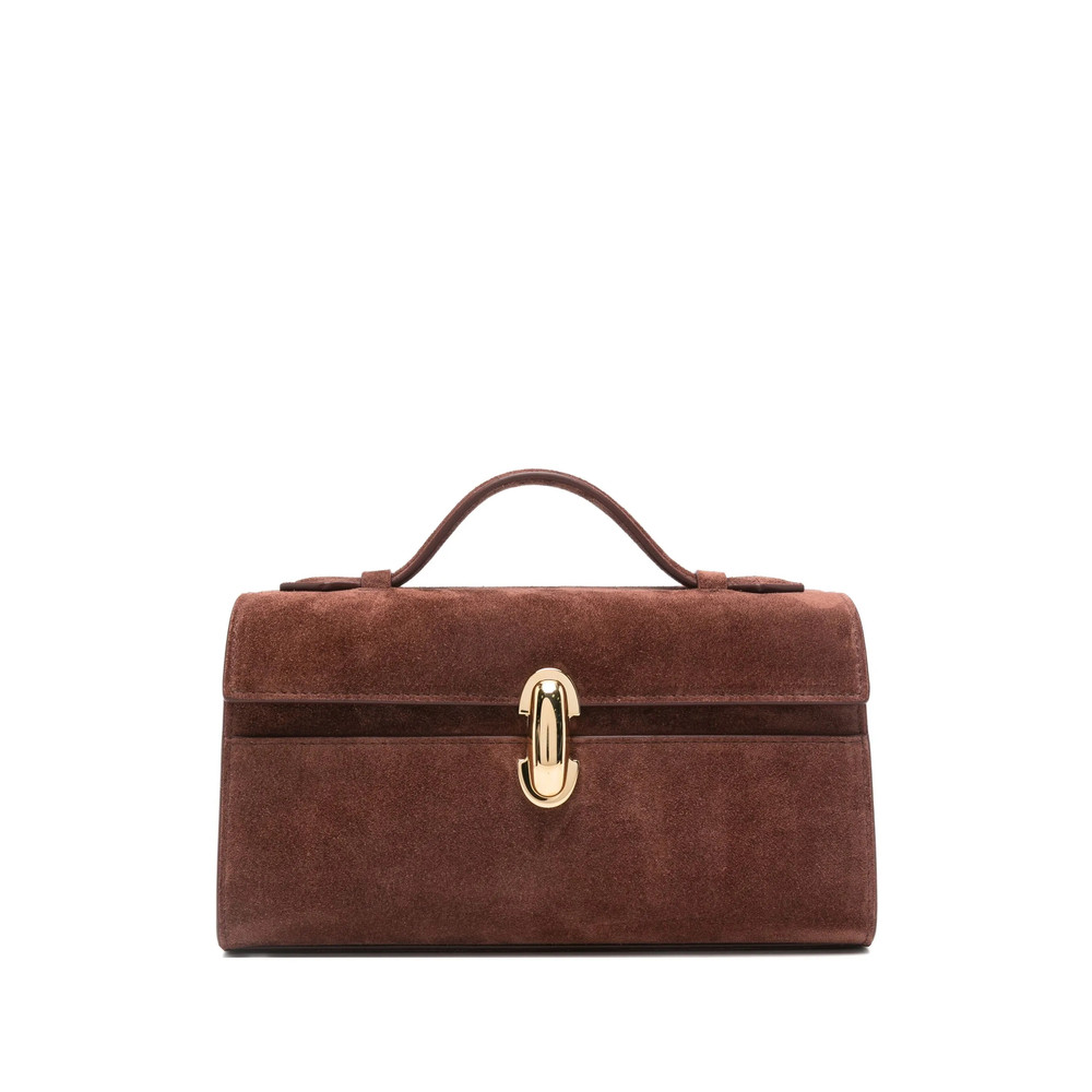Savette Top-handle Clasp Tote Bag