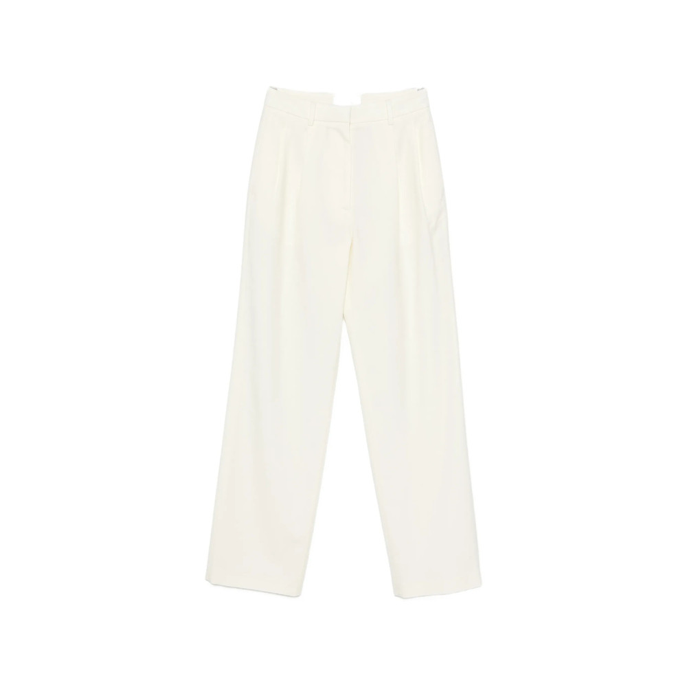 Lardini Pleat-detail Wide-leg Trousers