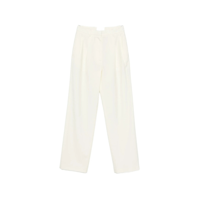 Lardini Pleat-detail Wide-leg Trousers