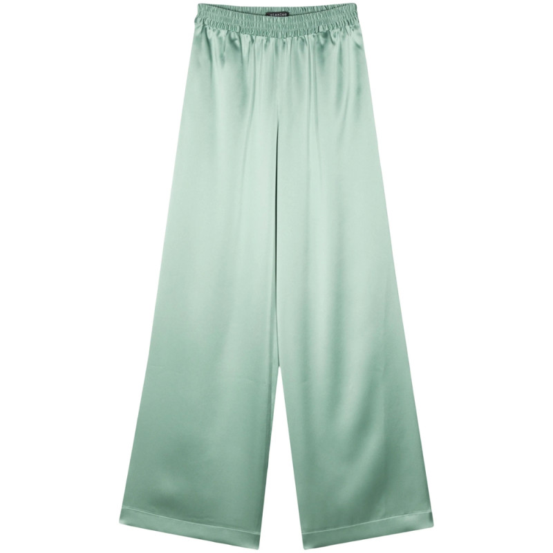 Gianluca Capannolo Antonella Satin Finish Palazzo Pants